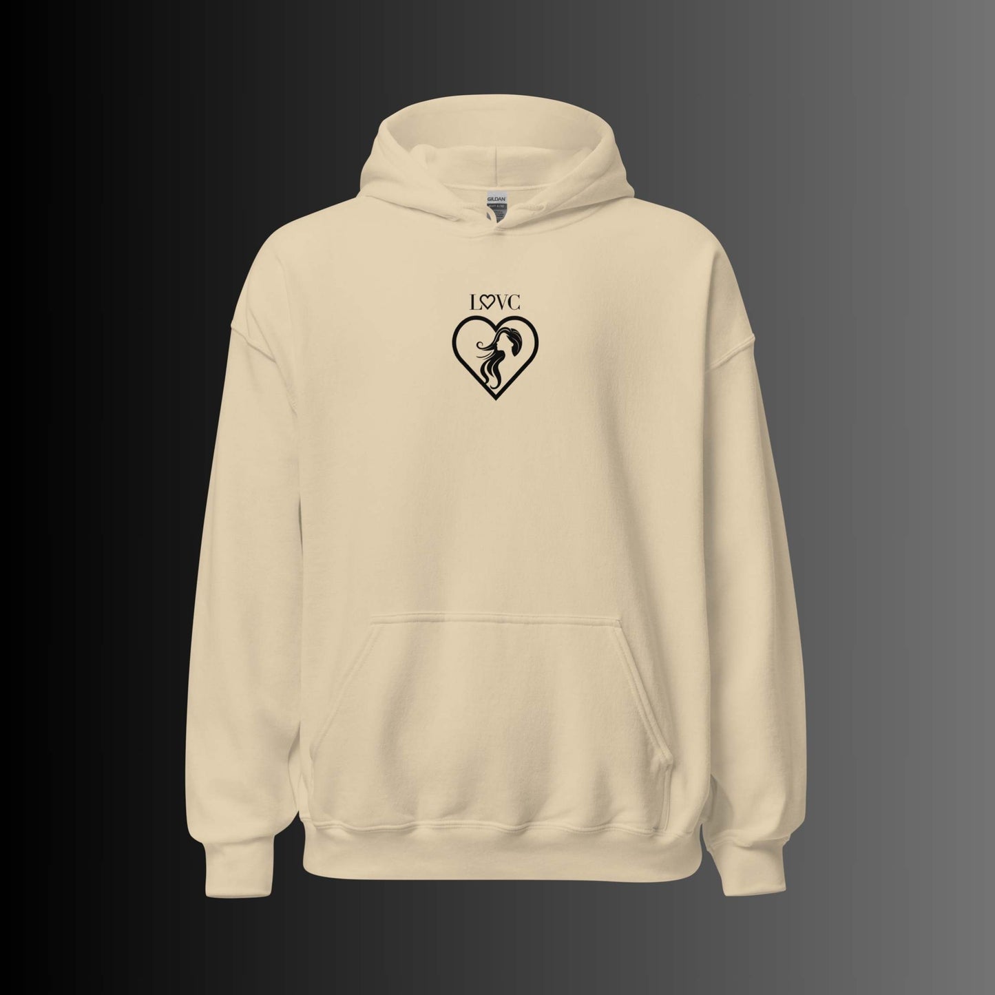 HOODIE CON CAPUCHA MUJER SILUETA