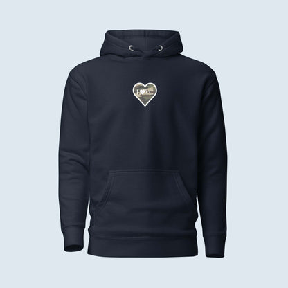 HOODIE CON CAPUCHA MUJER MILITAR