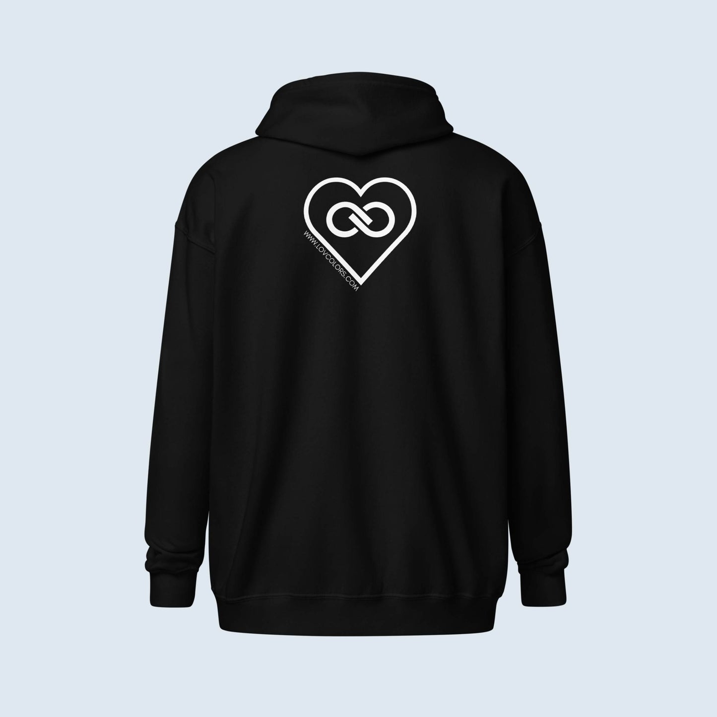 HOODIE CON CAPUCHA Y CREMALLERA MUJER INFINITE
