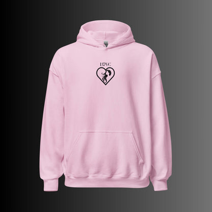 HOODIE CON CAPUCHA MUJER SILUETA