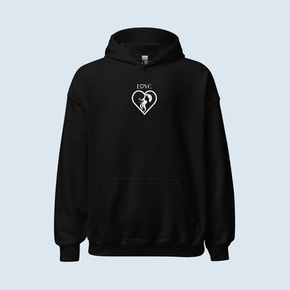 HOODIE CON CAPUCHA MUJER SILUETA