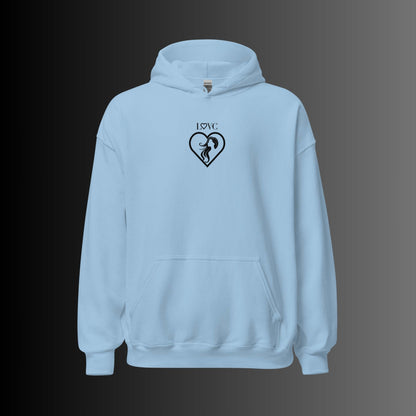 HOODIE CON CAPUCHA MUJER SILUETA