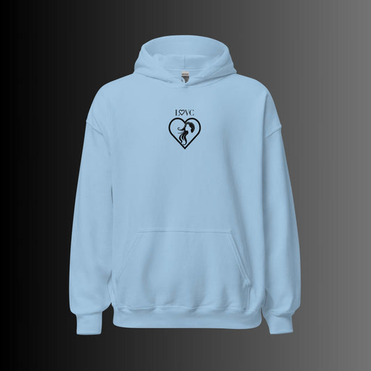 HOODIE CON CAPUCHA MUJER SILUETA