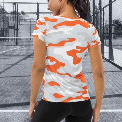CAMISETA DEPORTIVA ESTAMPADA MUJER PADEL