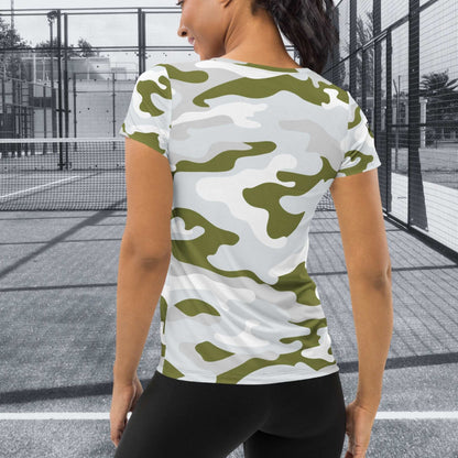 CAMISETA DEPORTIVA ESTAMPADA MUJER PADEL