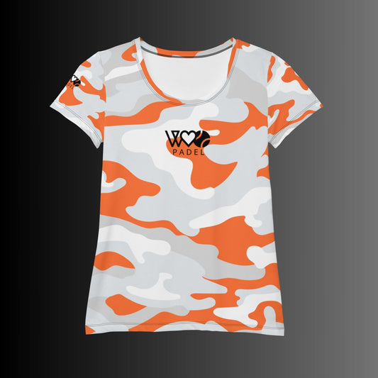 CAMISETA DEPORTIVA ESTAMPADA MUJER PADEL