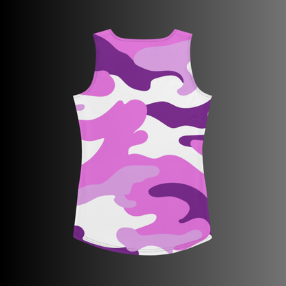 CAMISETA SIN MANGAS ESTAMPADA MUJER PADEL