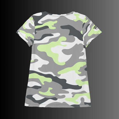 CAMISETA DEPORTIVA ESTAMPADA MUJER PADEL