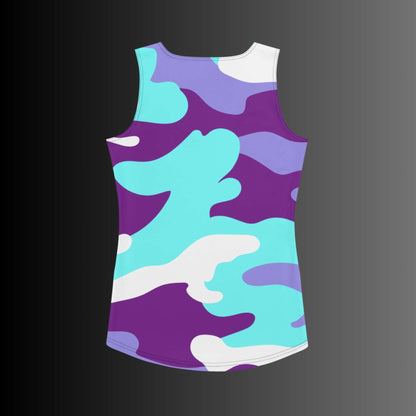 CAMISETA SIN MANGAS ESTAMPADA MUJER PADEL