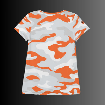CAMISETA DEPORTIVA ESTAMPADA MUJER PADEL