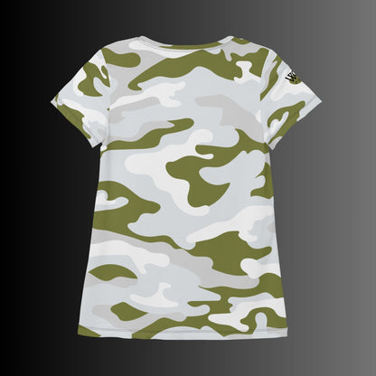 CAMISETA DEPORTIVA ESTAMPADA MUJER PADEL