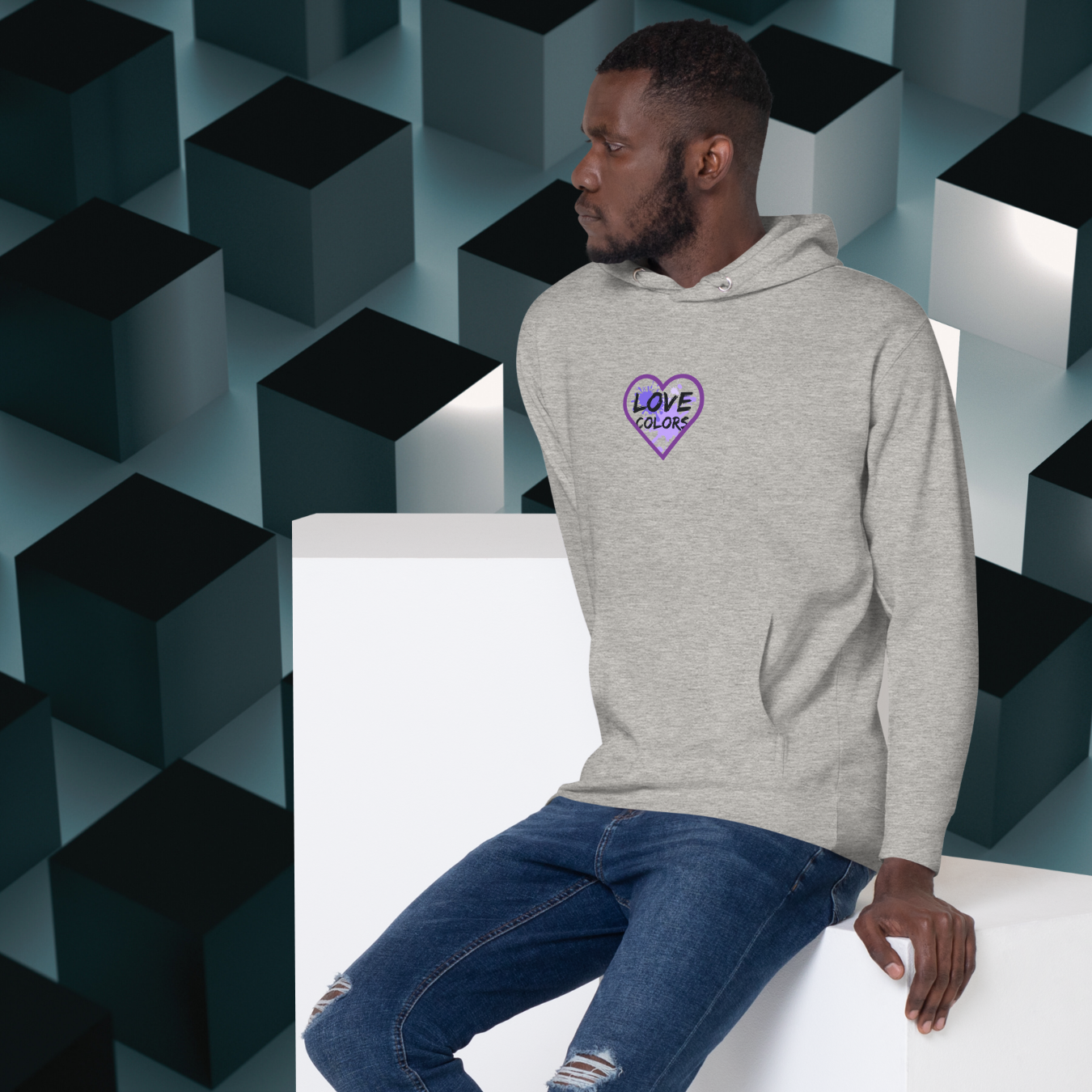 HOODIE CON CAPUCHA HOMBRE SPLASH