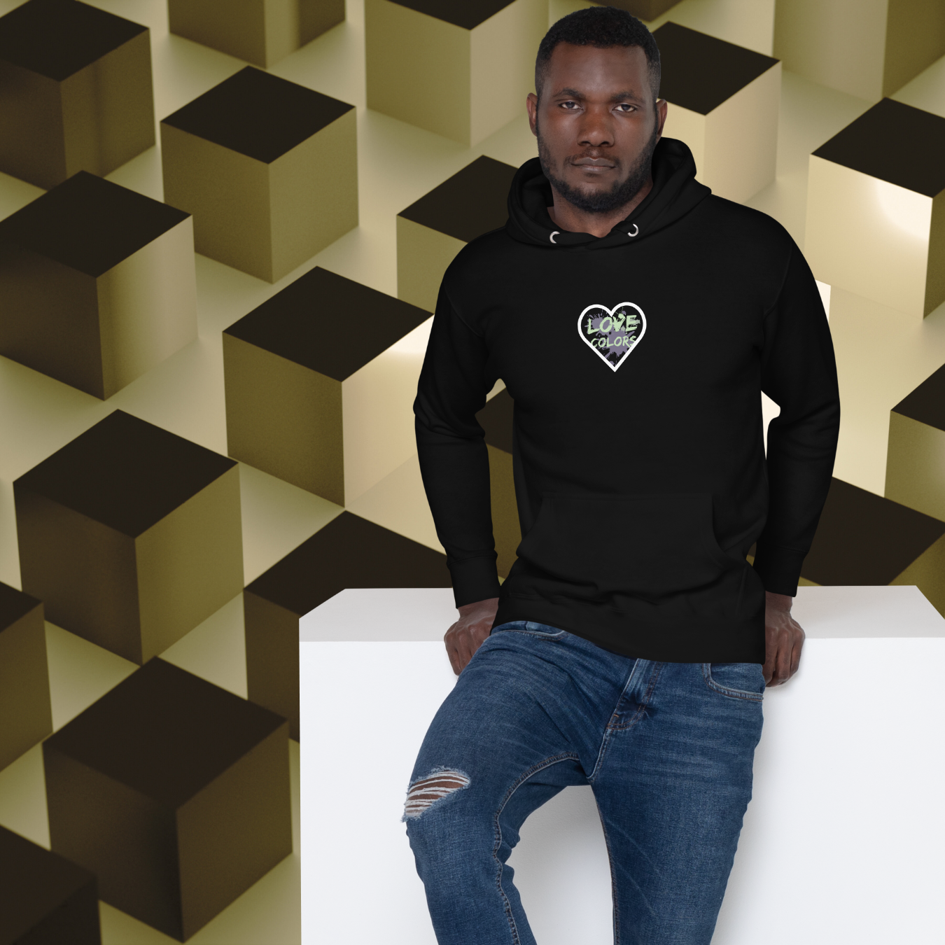 HOODIE CON CAPUCHA HOMBRE SPLASH