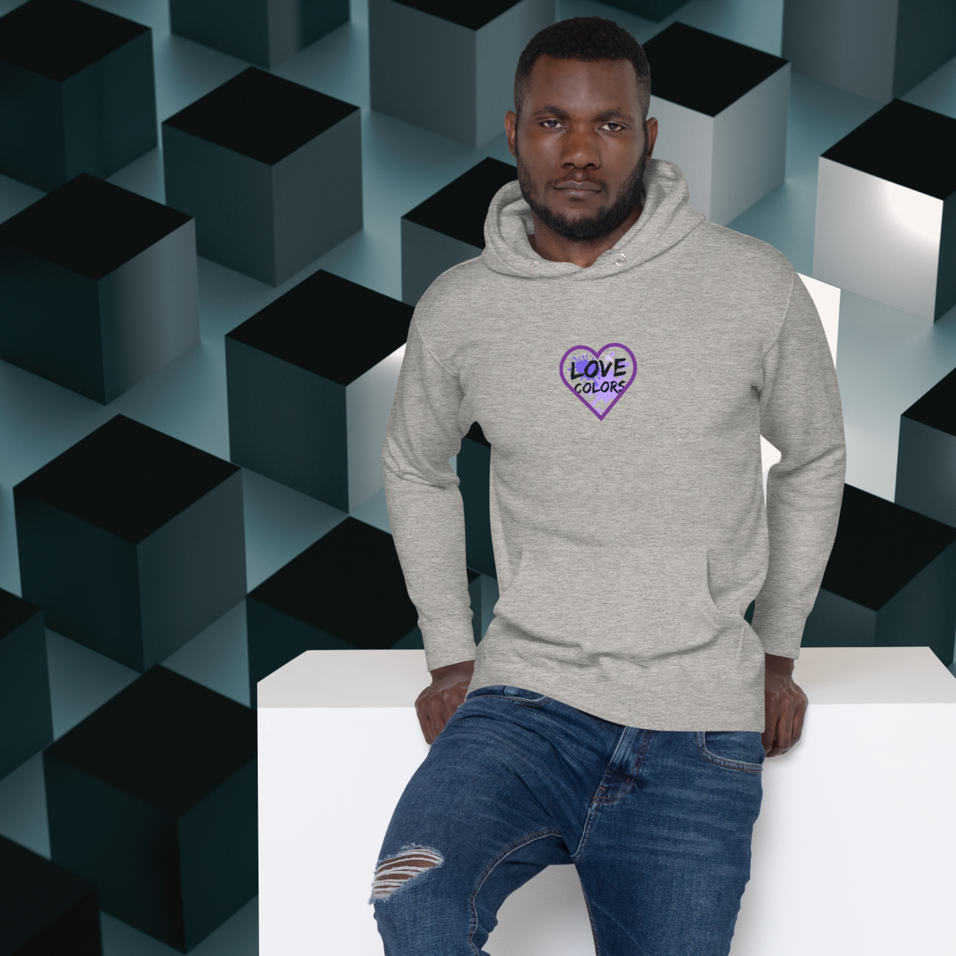 HOODIE CON CAPUCHA HOMBRE SPLASH