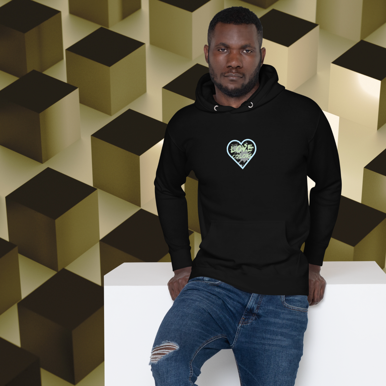 HOODIE CON CAPUCHA HOMBRE SPLASH