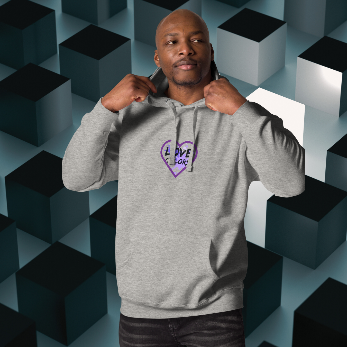 HOODIE CON CAPUCHA HOMBRE SPLASH