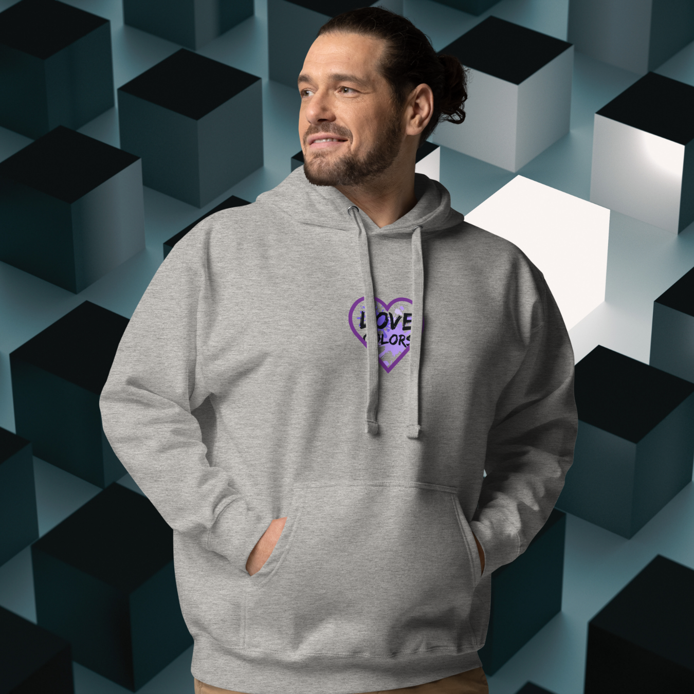HOODIE CON CAPUCHA HOMBRE SPLASH