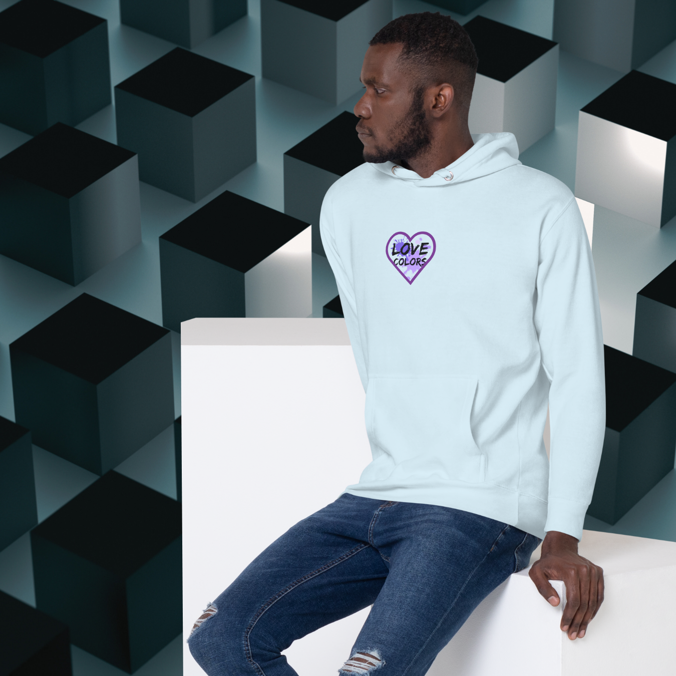 HOODIE CON CAPUCHA HOMBRE SPLASH