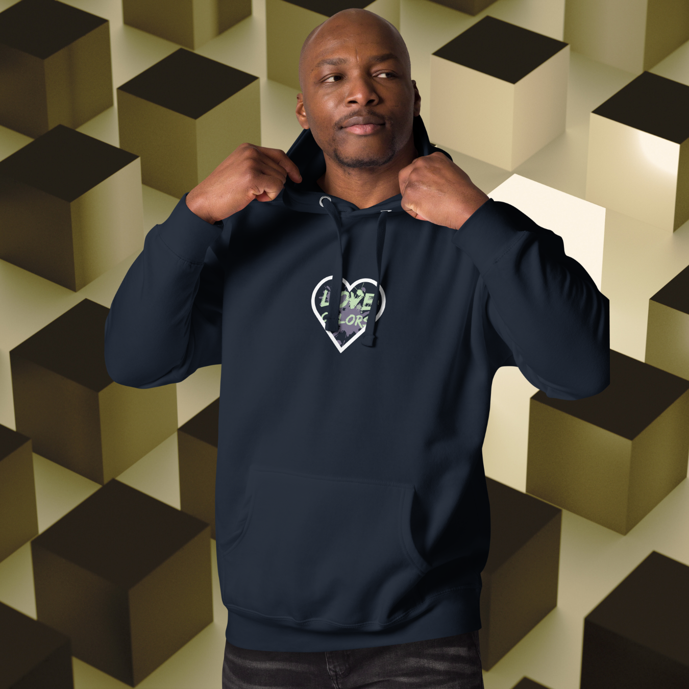 HOODIE CON CAPUCHA HOMBRE SPLASH