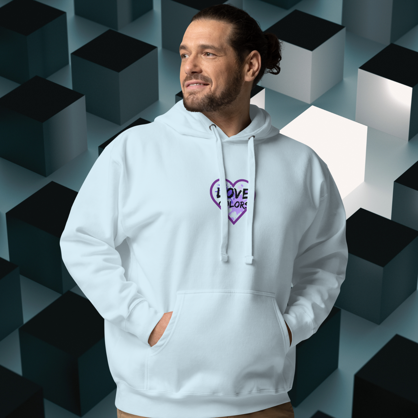 HOODIE CON CAPUCHA HOMBRE SPLASH