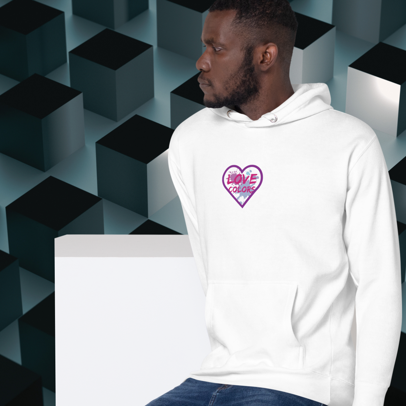 HOODIE CON CAPUCHA HOMBRE SPLASH