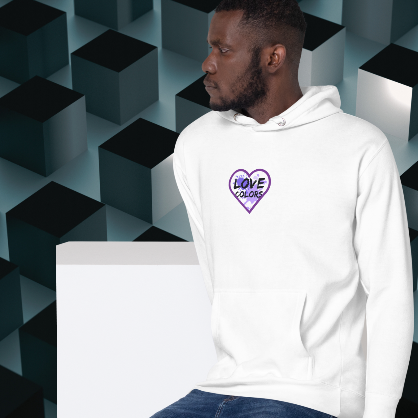 HOODIE CON CAPUCHA HOMBRE SPLASH