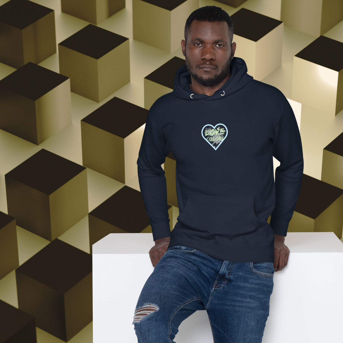 HOODIE CON CAPUCHA HOMBRE SPLASH